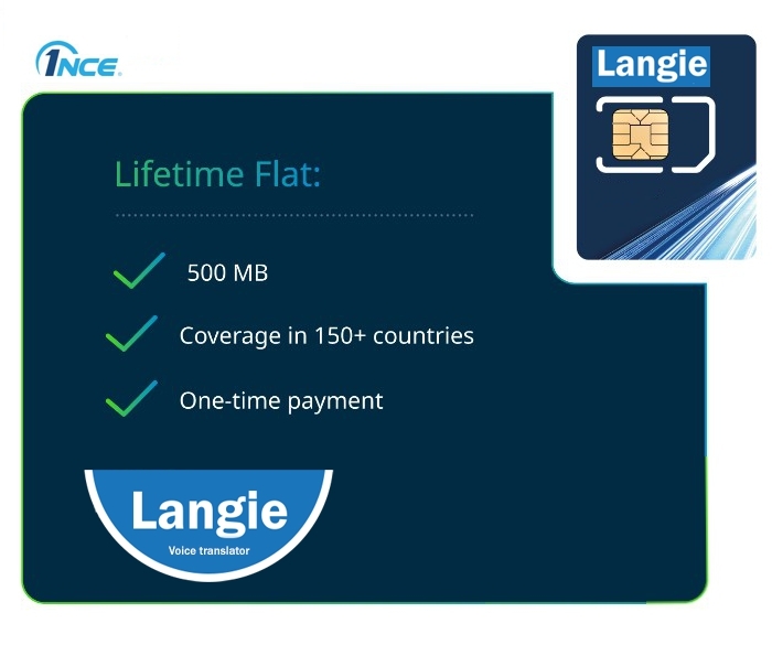 langie ultra sim 150 land 2g 3g 4g lte